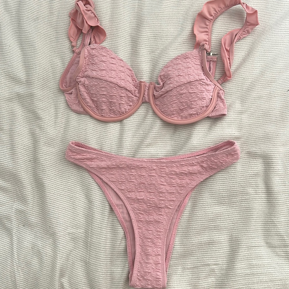 Pink bikini